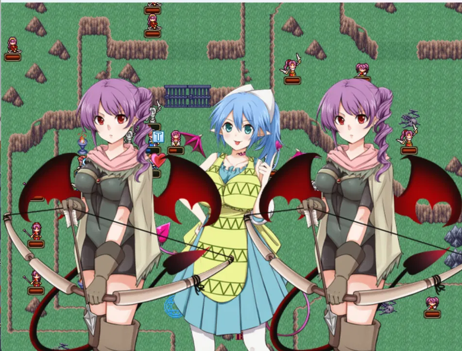 Avatar of succubus archer A, mileena, and succubus archer B