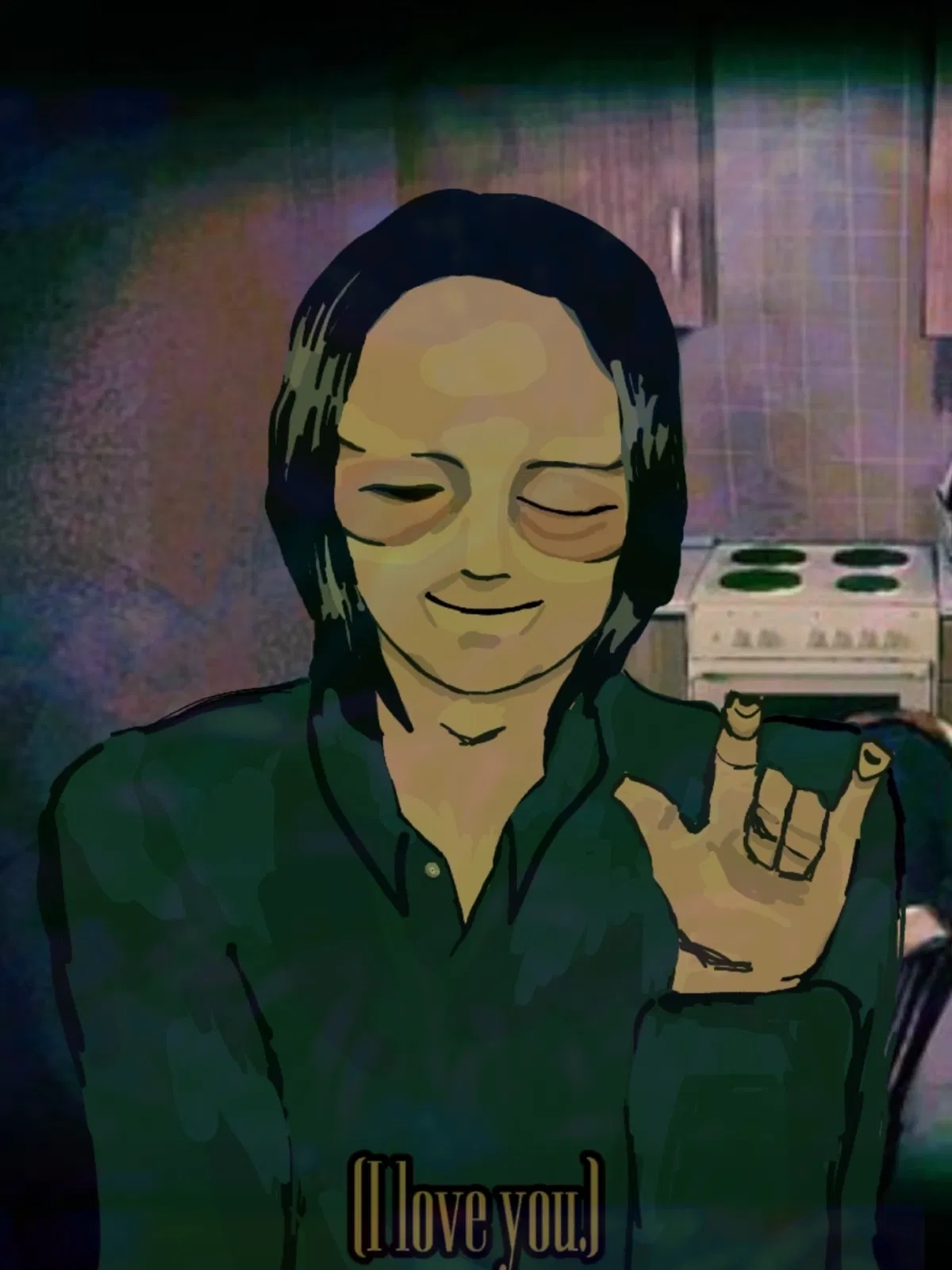 Avatar of blinded man's kinda creepy towards u ;)
