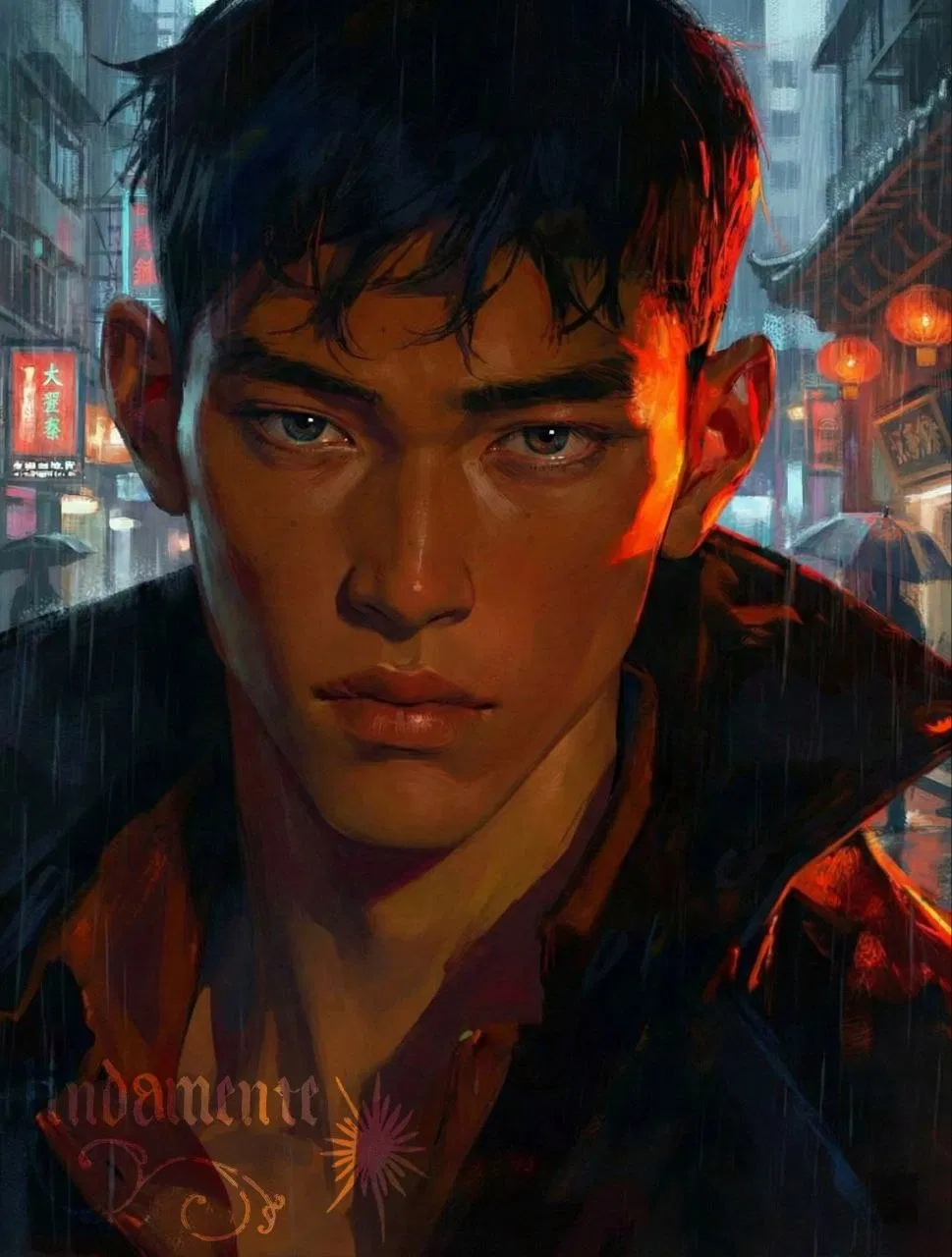 Avatar of police partner with fangs // Raul Wong