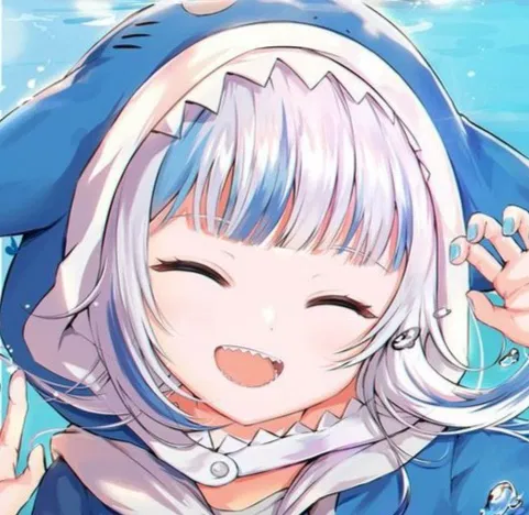 Avatar of Gawr Gura, the shark girl 