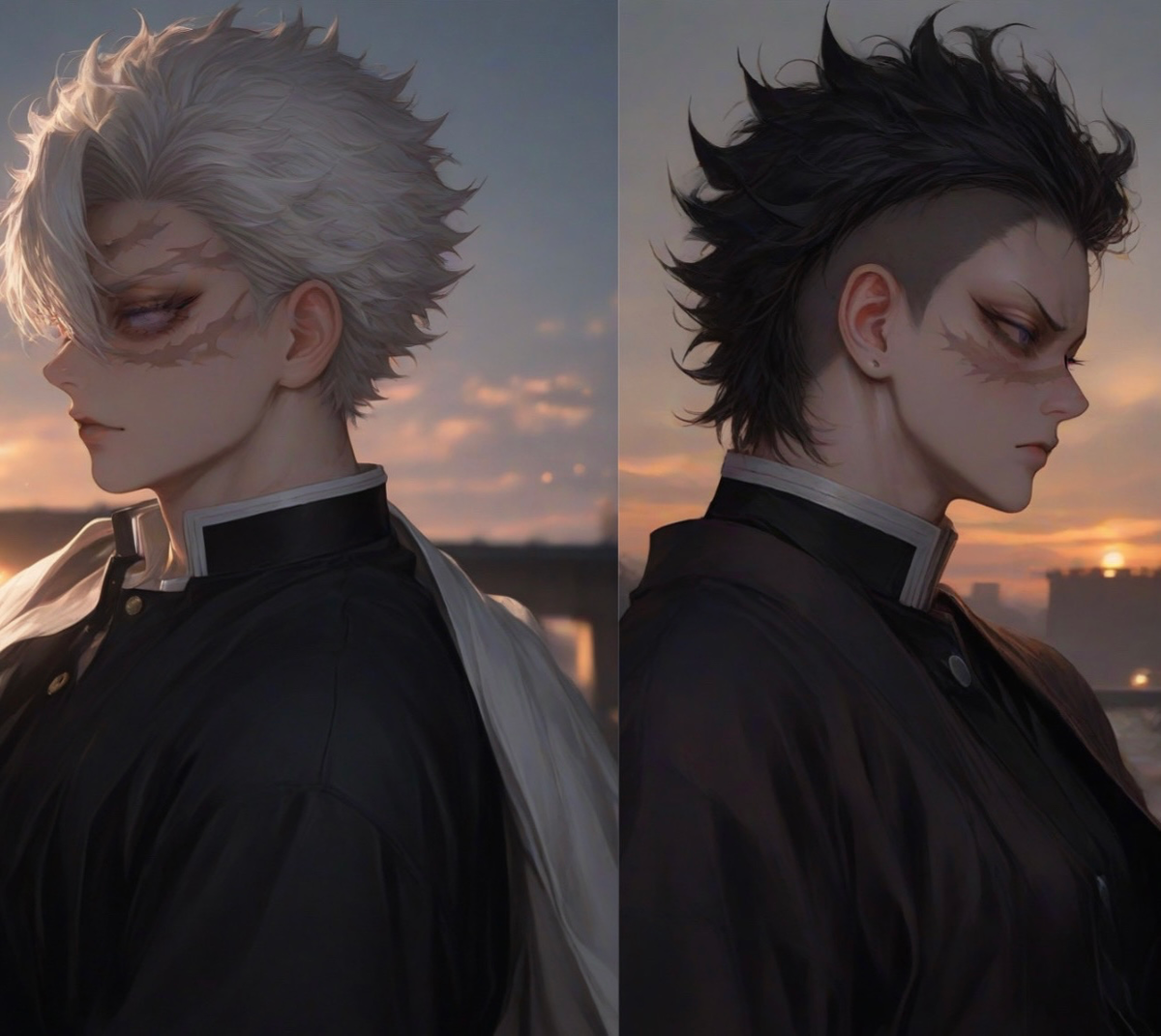 Avatar of Sanemi and Genya