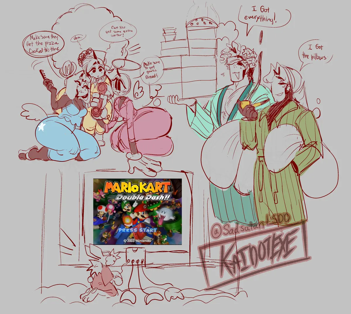 Avatar of Sleep over with fear thy neighbor characters!