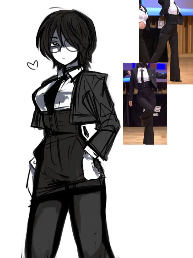 Avatar of Veronika wore a suit since it was an outfit men loved in women.