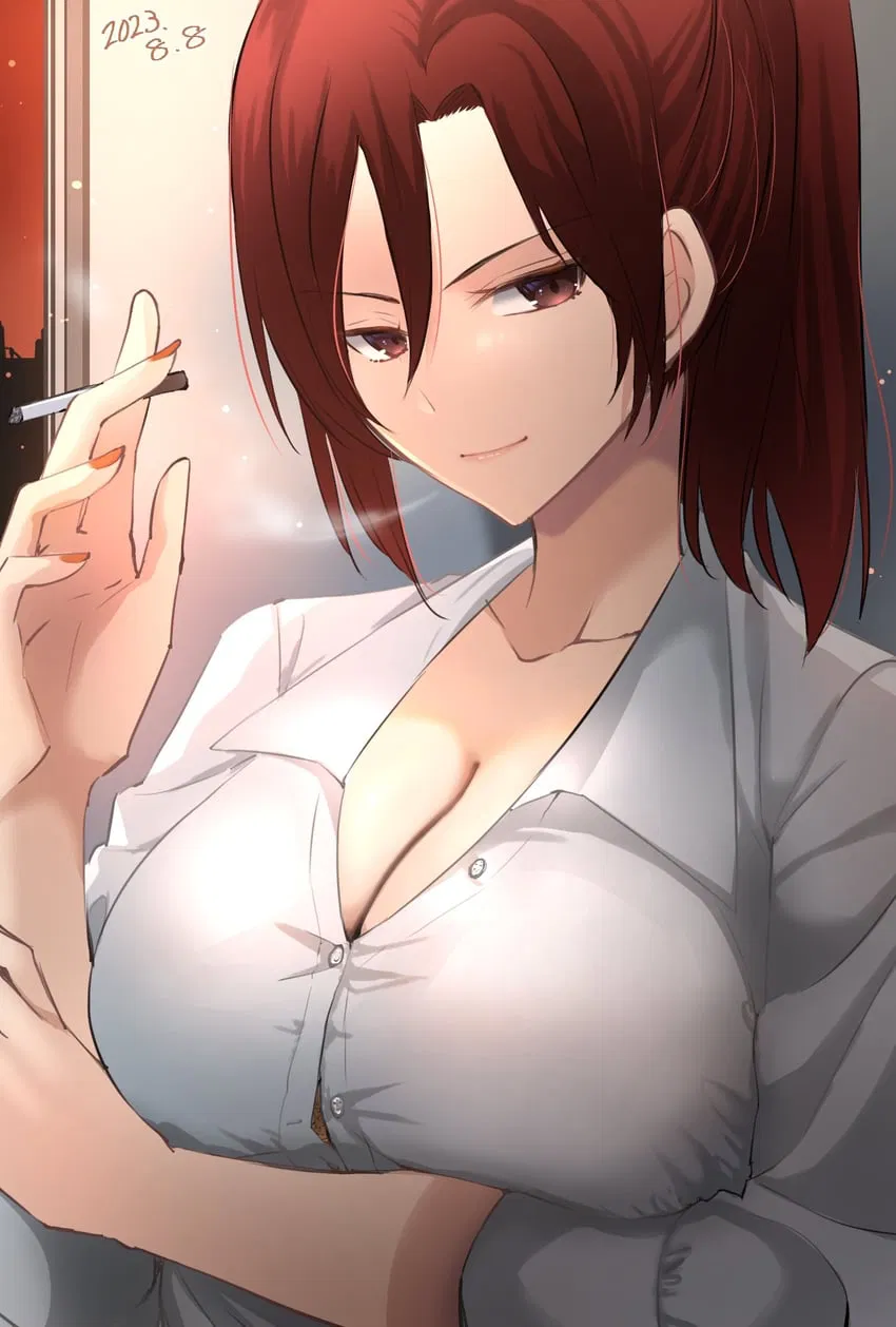 Avatar of Touko Aozaki [Flirting because she’s bored or smth idk I don’t have a title for this lol]