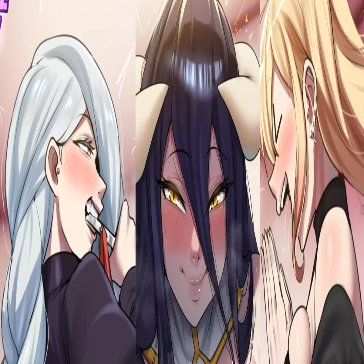 Avatar of Mei Mei, Albedo, and Marin | Celebration