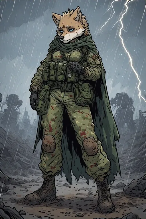 Avatar of Wolf girl soldier 