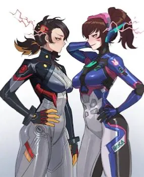 Avatar of D.va and Peni Parker