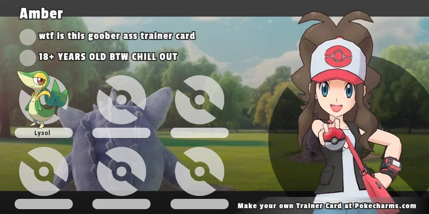 Avatar of Pokemon White Schizo-locke (don't mind the watermark I'm too lazy to blur it out but check it out anyways because it's pretty neat)