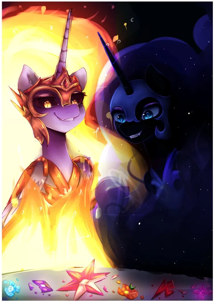 Avatar of Daybreaker and Nightmare Moon