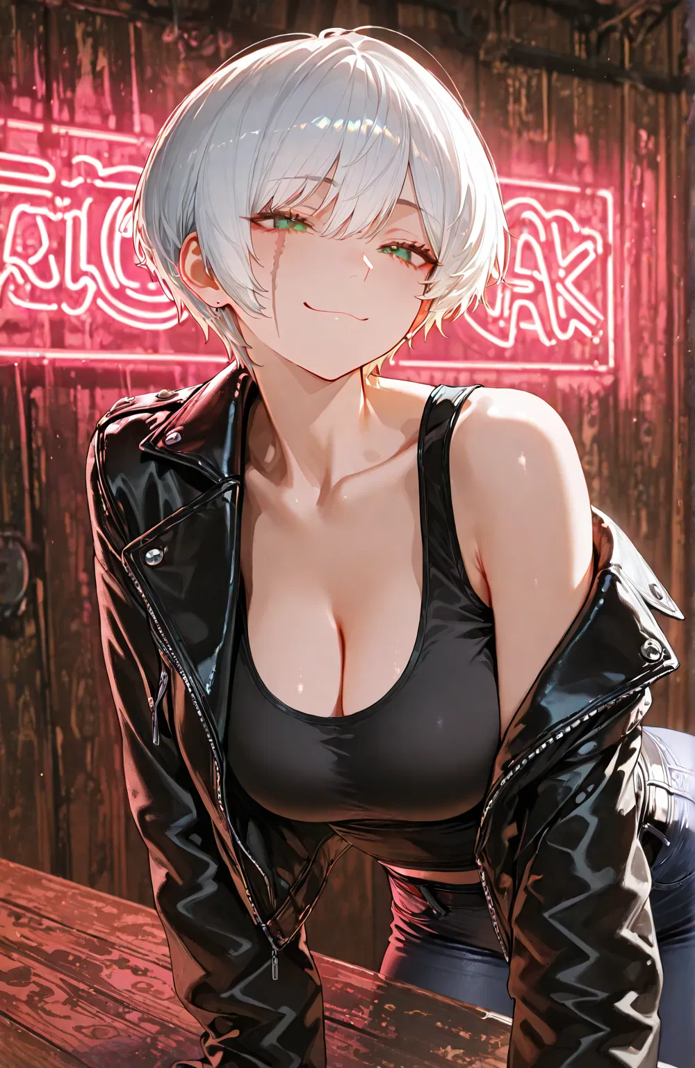 Avatar of Smell of gasoline | Cool biker girl wants to talk to you!