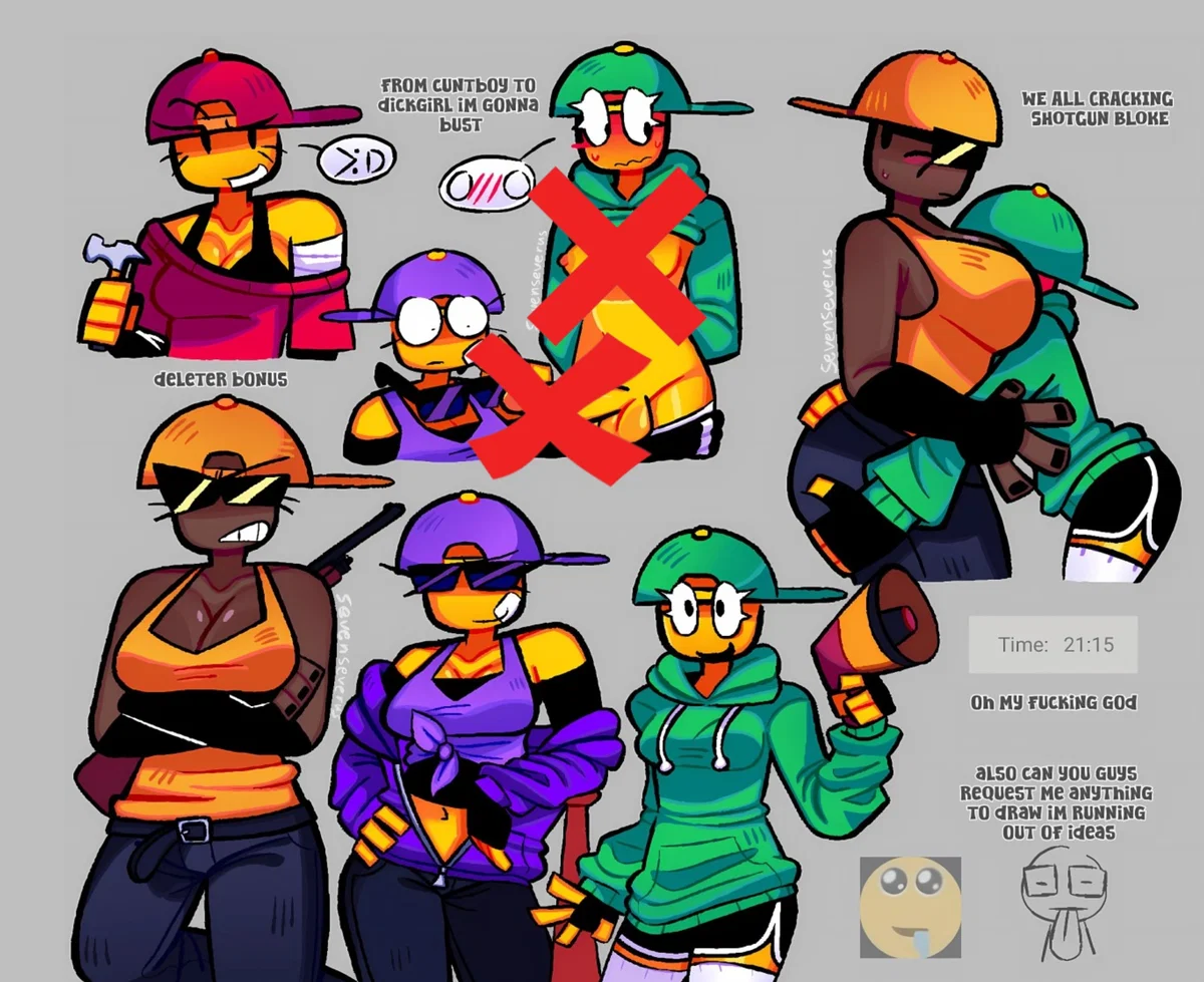 Avatar of female finn mccool and her gang : - block tales