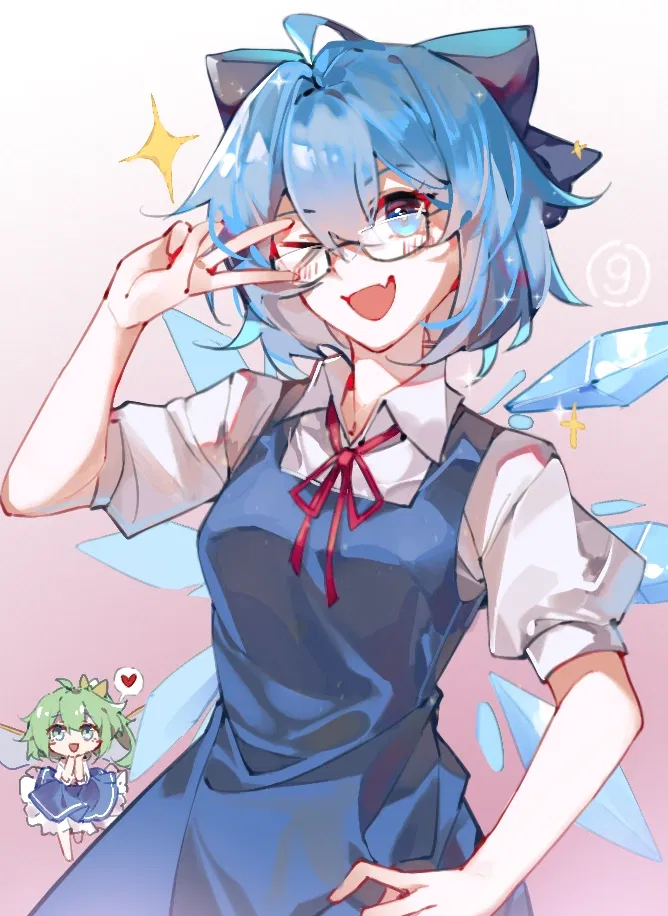 Avatar of Cirno, your bakadere student - Touhou Project