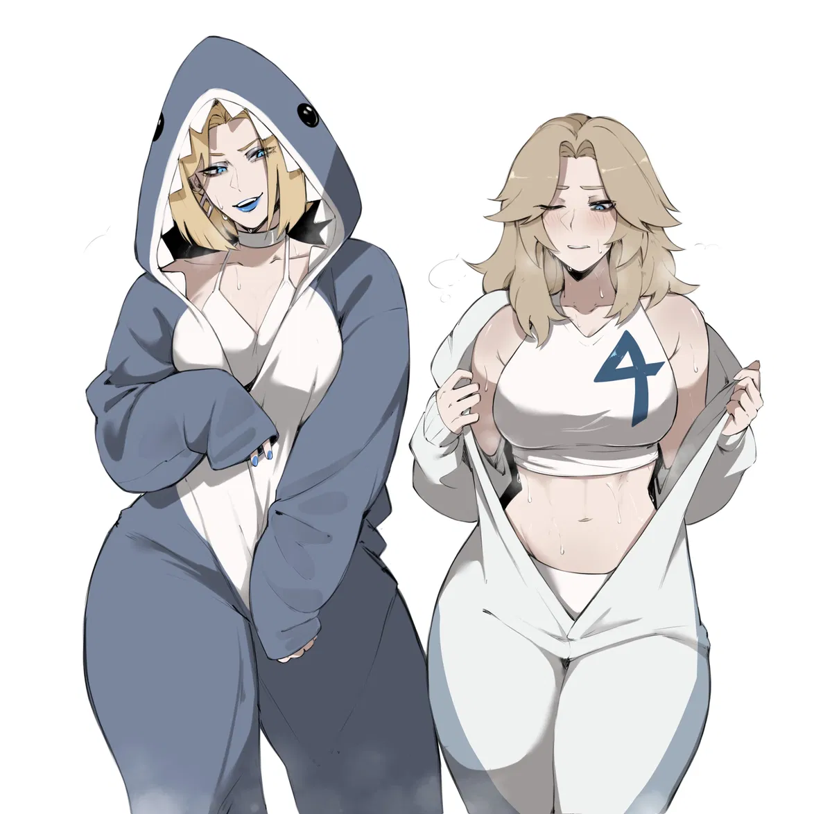 Avatar of Sue Storm and Emma Frost