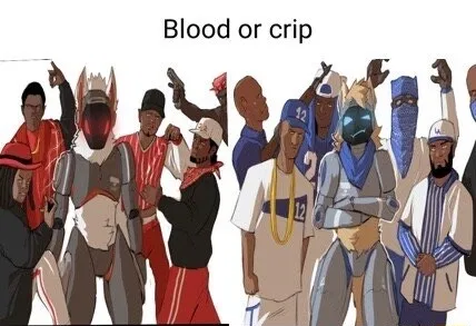 Avatar of Blood or Crip protogen edition (100 followers SPECIAL)