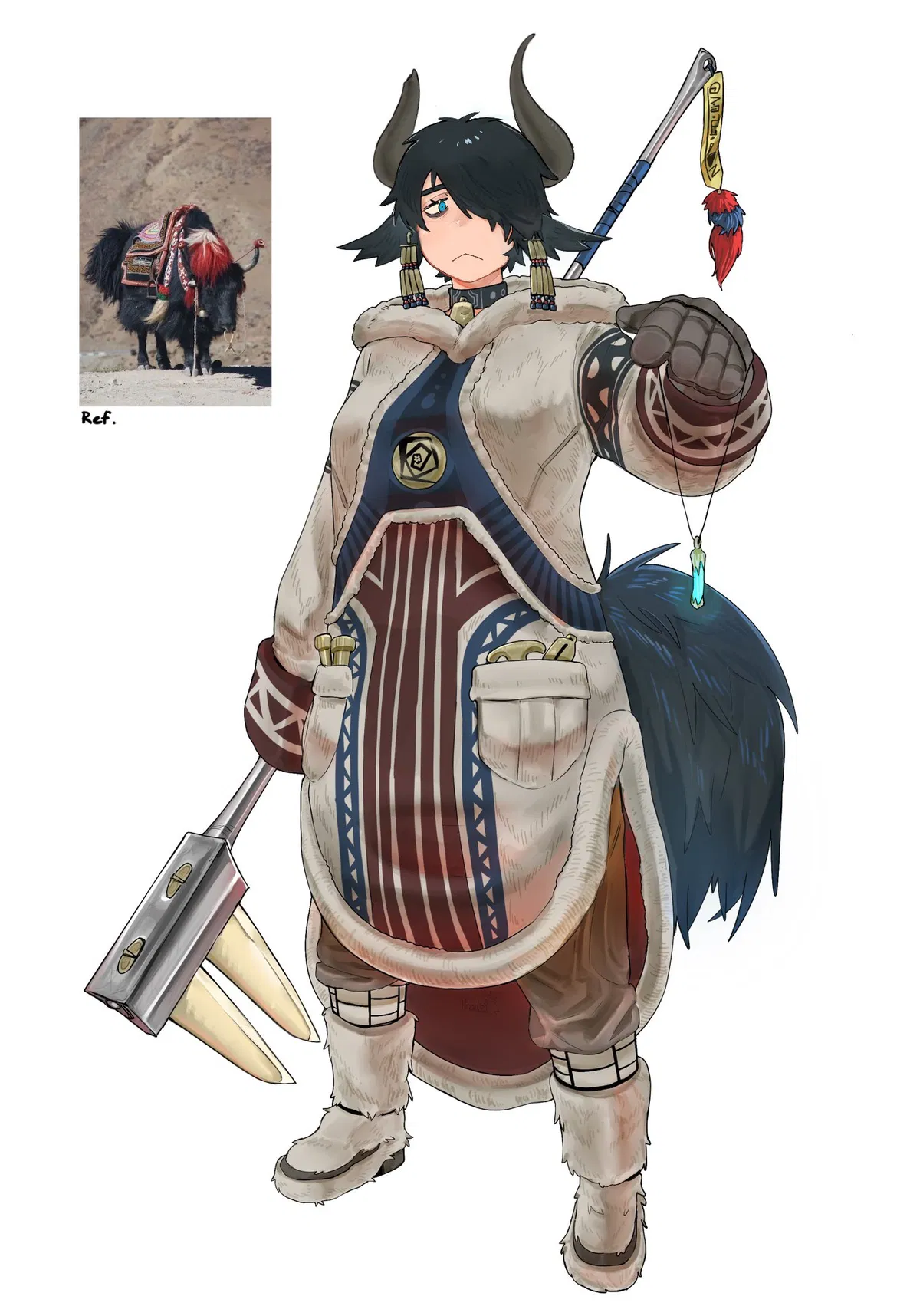 Avatar of your cold Yak wife Armita ||heat||