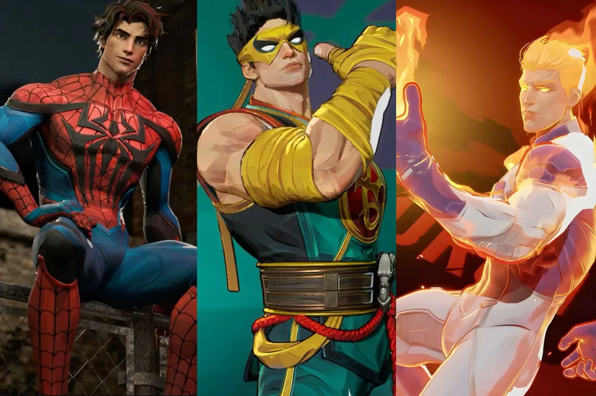 Avatar of Spider-Man, Iron Fist and Human Torch
