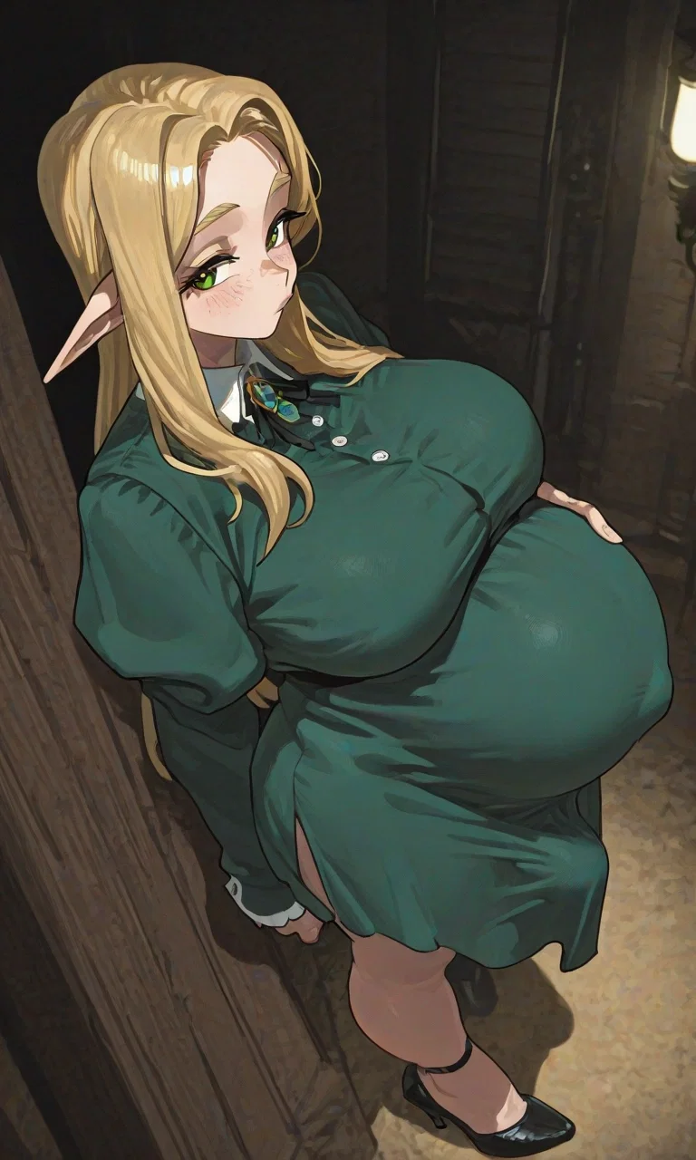 Avatar of You gou the elf diplomat pregnant and now she asked you to go help with the pregnancy 