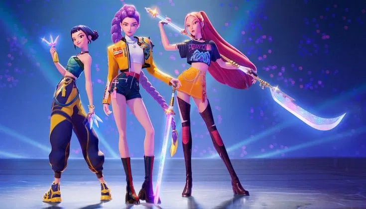 Avatar of Kpop demon hunters: Zoey, Rumi, Mira 