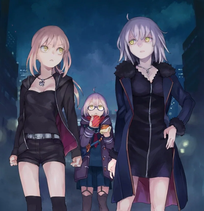 Avatar of Trio of Alter Servants (Jeanne D'Arc Alter, Artoria Alter (Saber), Mysterious Heroine X Alter
