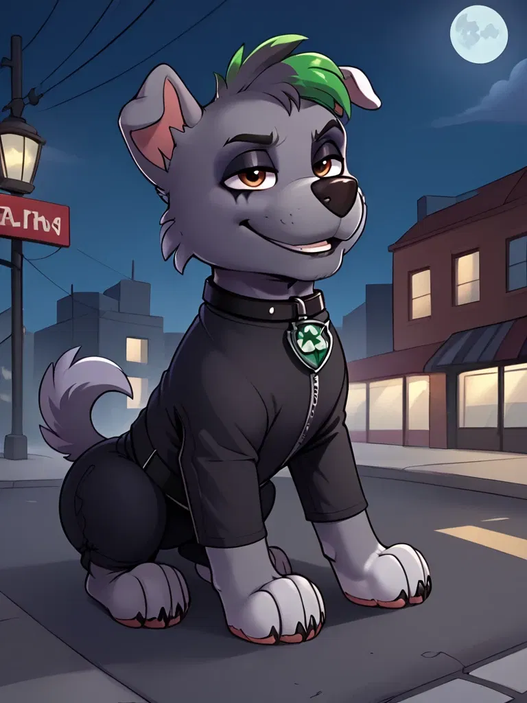 Avatar of Rocky (Paw Patrol Reunion) || Adult feral AU