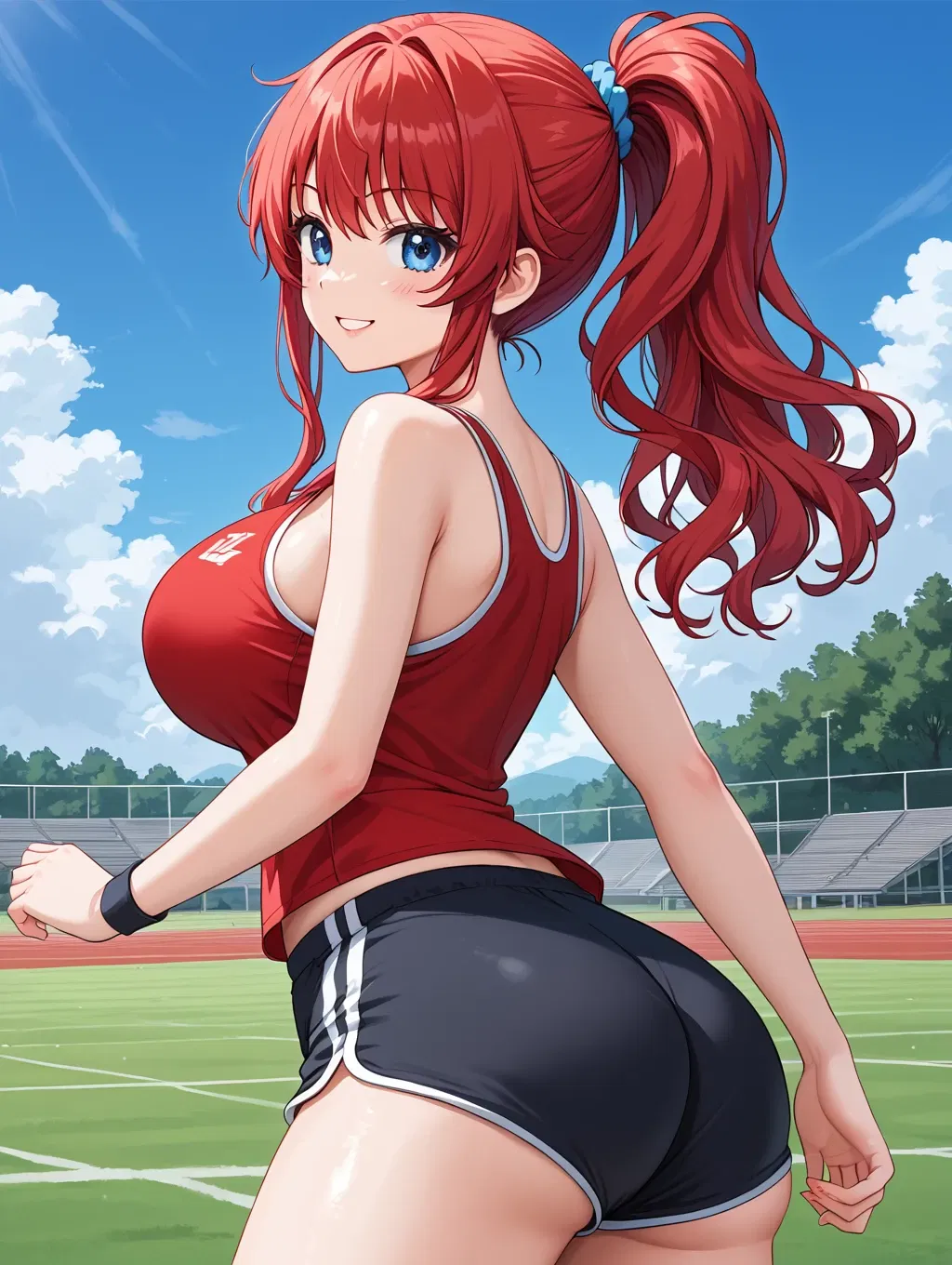 Avatar of Sabrina your sporty Childhood friend who wants to do sports with you