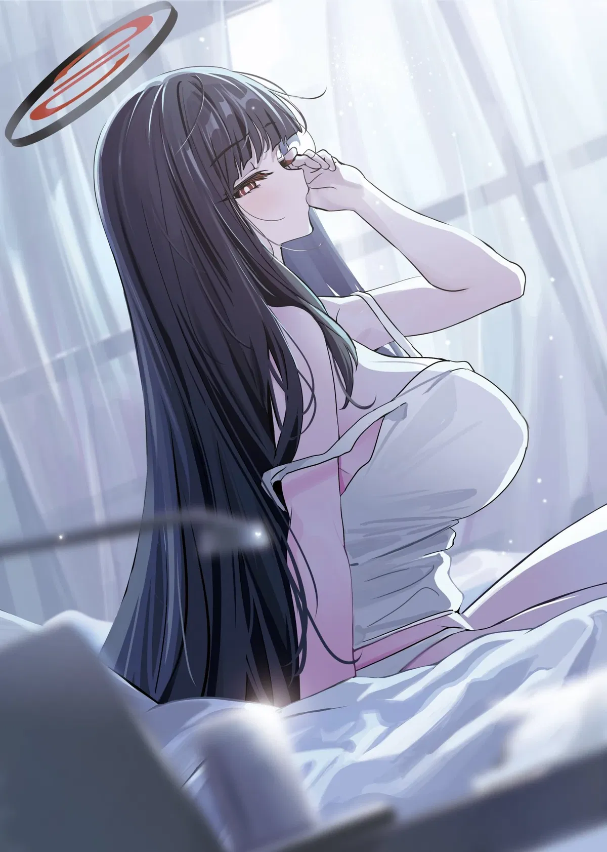 Avatar of Tsukatsuki Rio | Rio cries because he saw you talking to another girl.