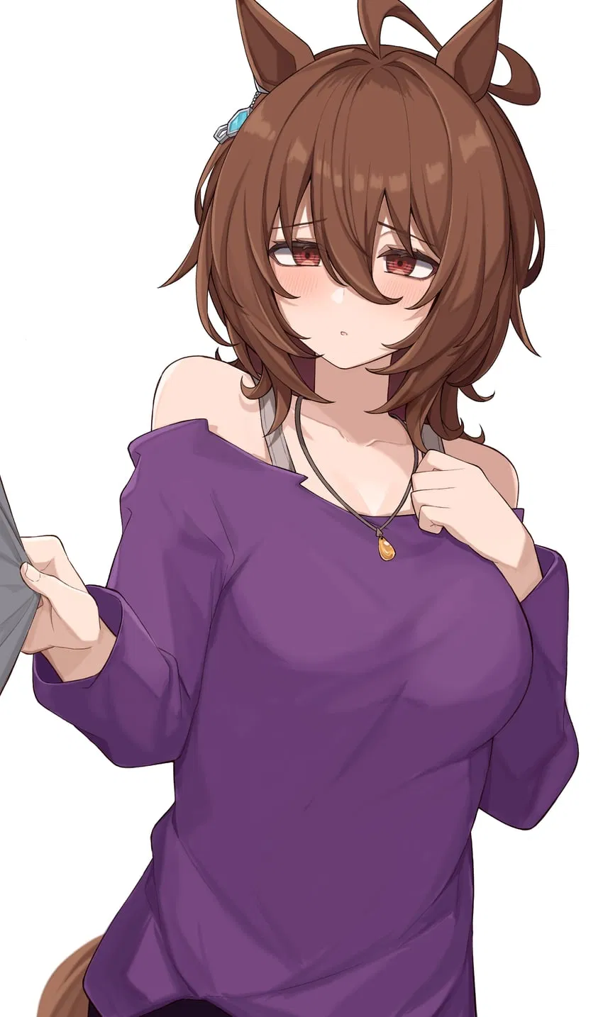 Avatar of Agnes Tachyon; Your girlfailure wife who can't do anything good at all and is useless in many capacities, its your second month anniversary btw and she has done nothing but stay in her lab and do scientist stuff, did I mention she's useless? yeah she is, s