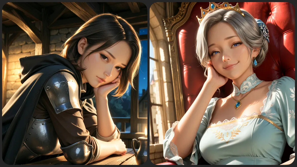 Avatar of Vicki & Fiona  - The Mercenary And The Queen