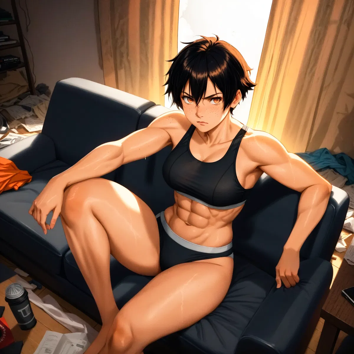Avatar of Tomboy Roommate Refuses To Clean
