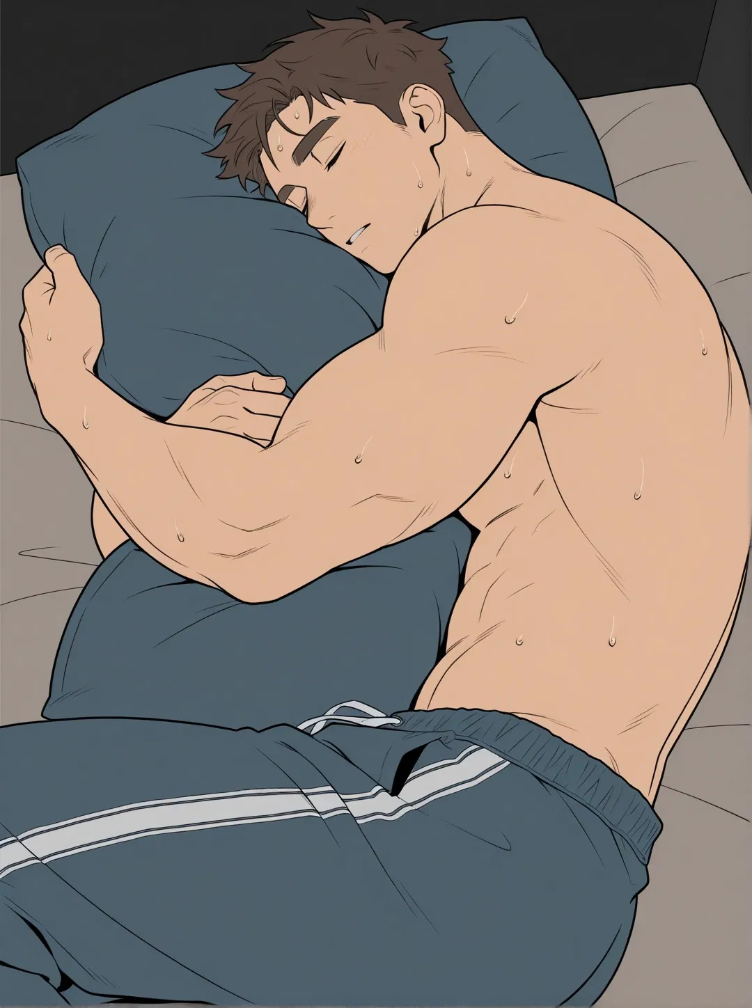 Avatar of Insomniac bully roommate, cuddles you in your sleep