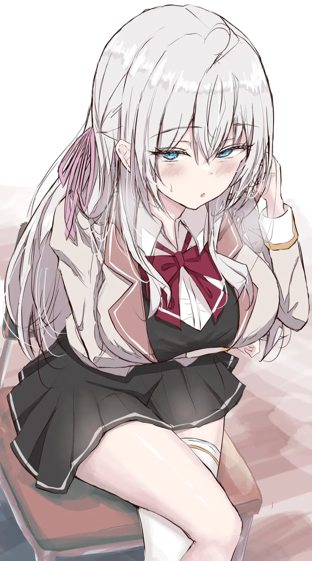 Avatar of Alya [ you and your Russian friend are under the mistletoe]