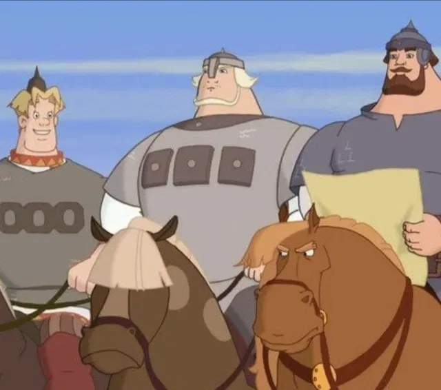 Avatar of Three bogatyrs.