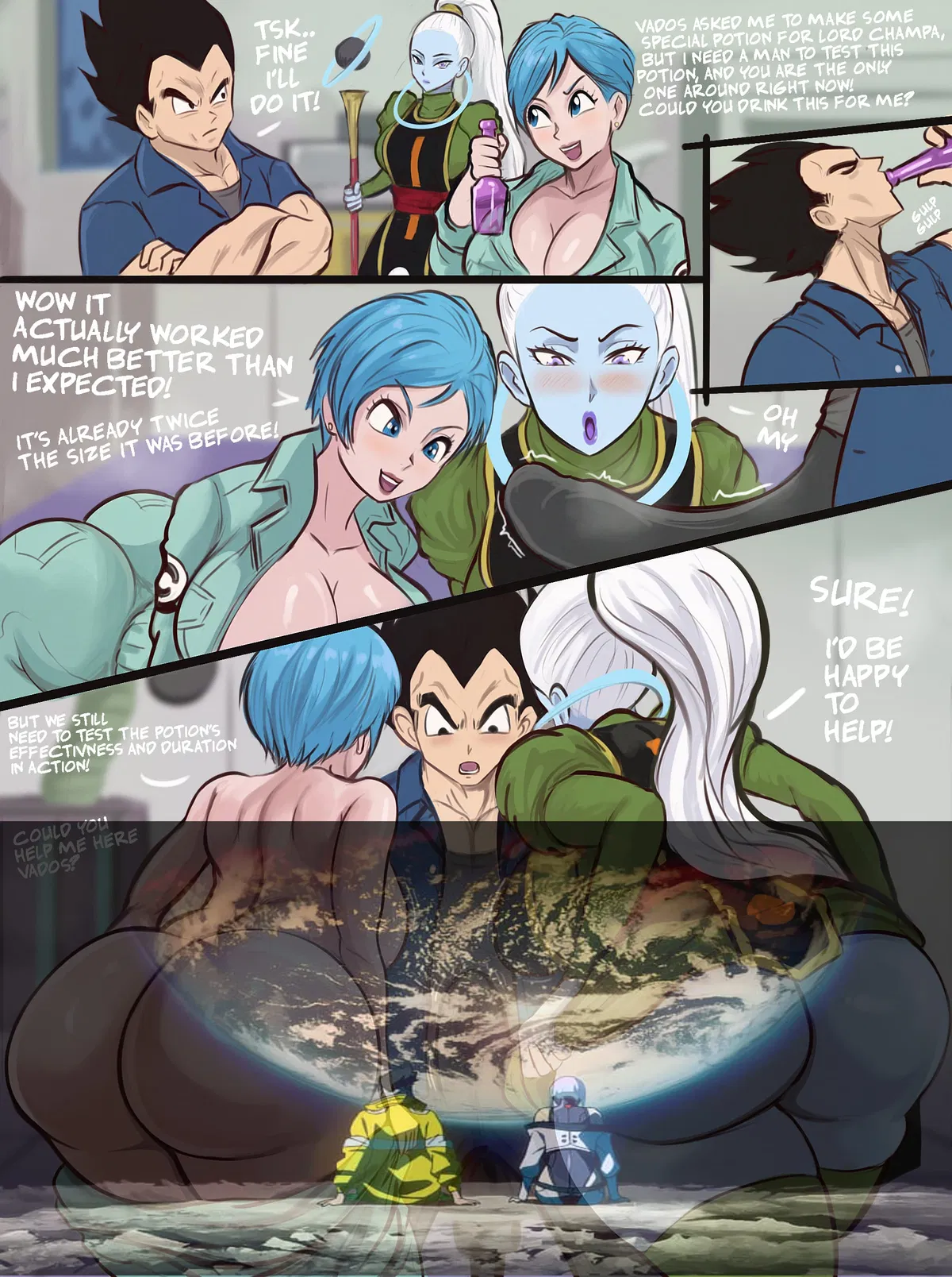 Avatar of Bulma and Vados