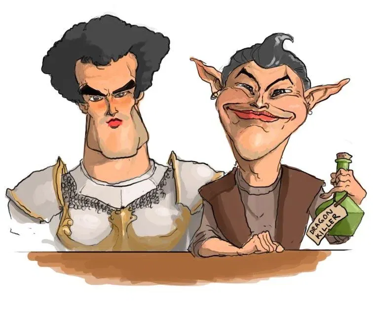 Avatar of You're at a Potions Shop.