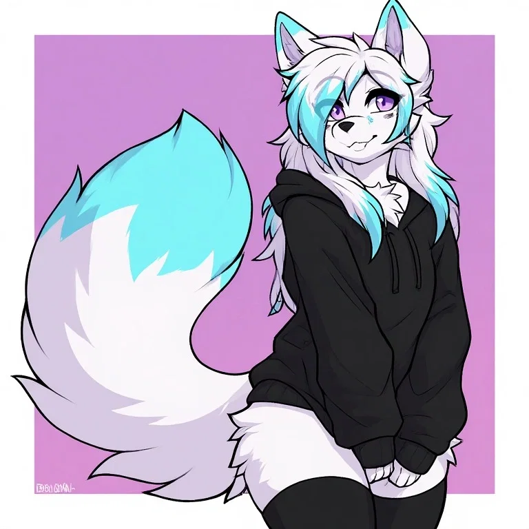 Avatar of Sora Frost (Arctic Fox. Femboy)