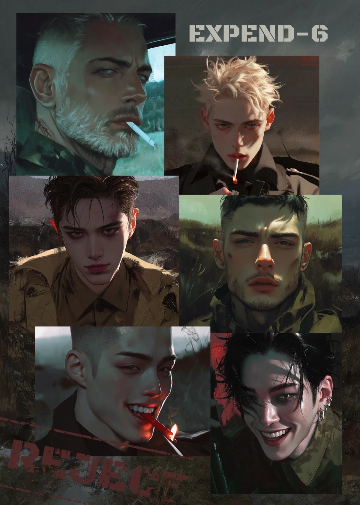 Avatar of Military RPG | Expend-6