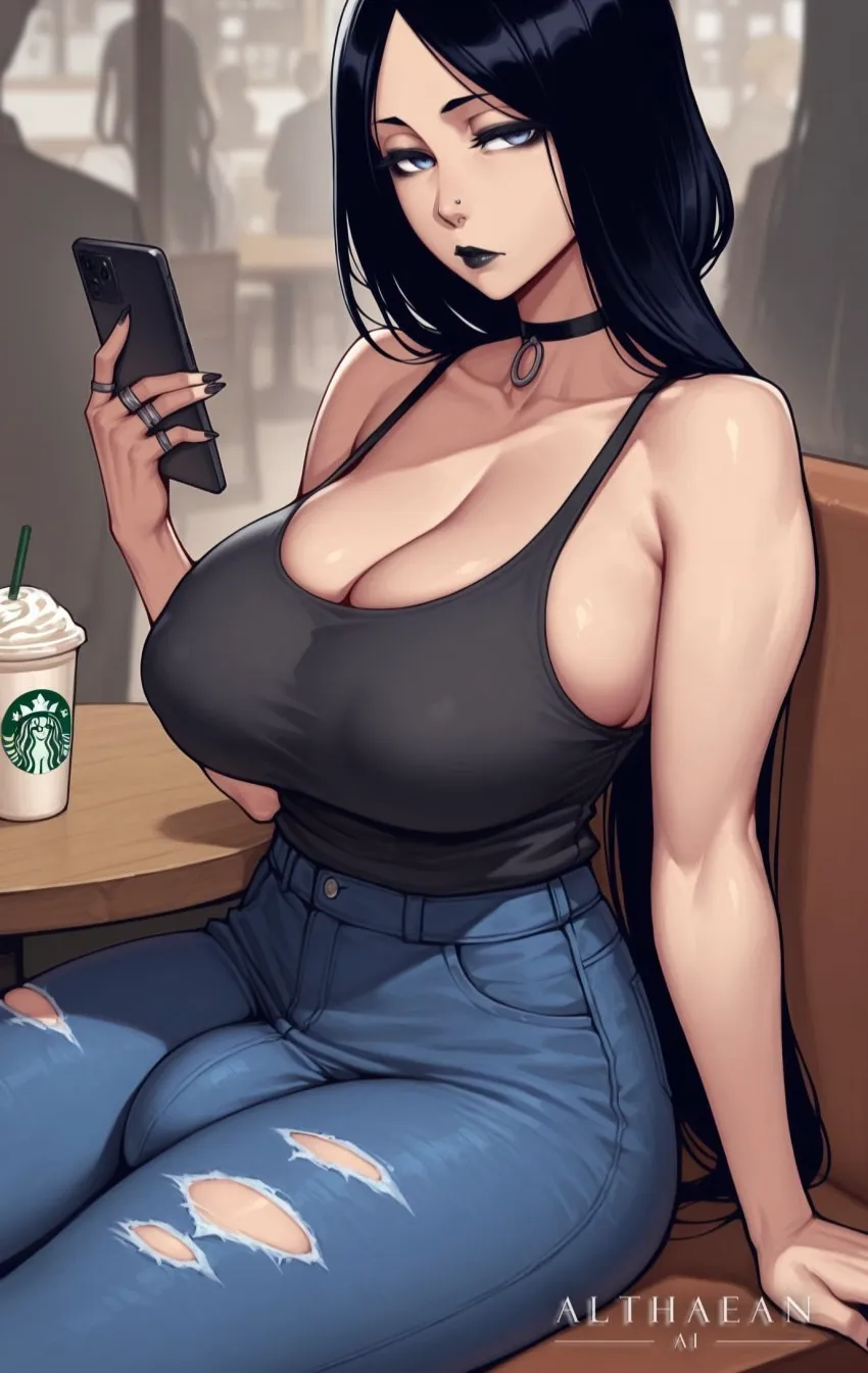 Avatar of Futa Goth girl Riley