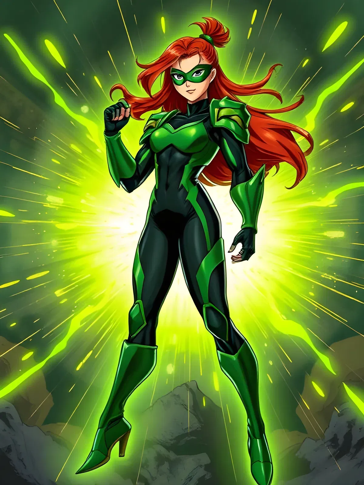 Avatar of Mega City Alpha #1 - Emerald Knight