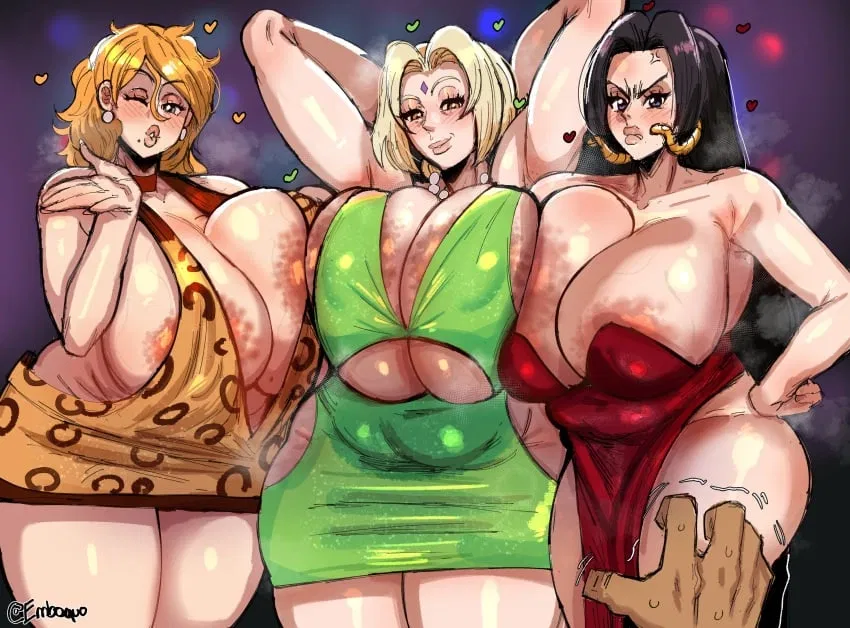 Avatar of Three milfs find you drunk and take you home (Rangiku, Tsunade and Bao)