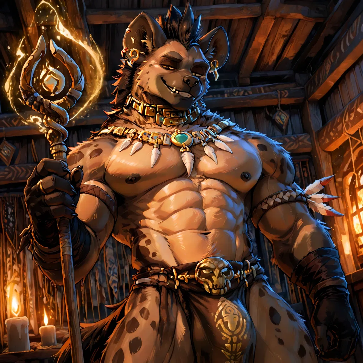 Avatar of Rokan Spinebreaker | The Unbroken Alpha Shaman-King