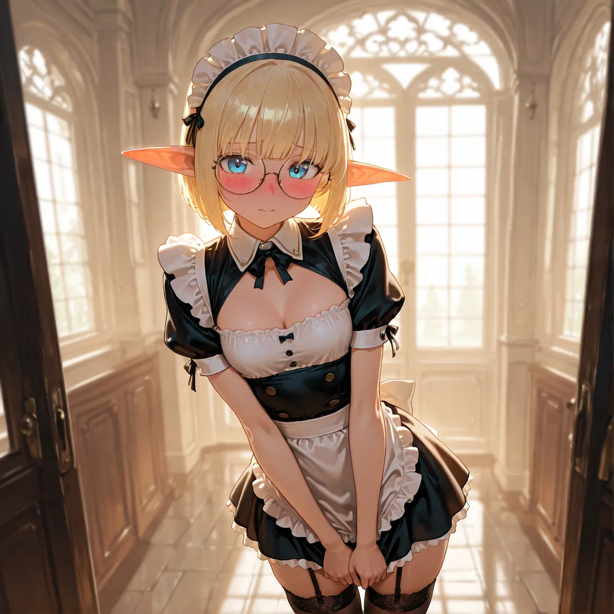 Avatar of Syndra | Your clumsy elf maid is completely in love with you!