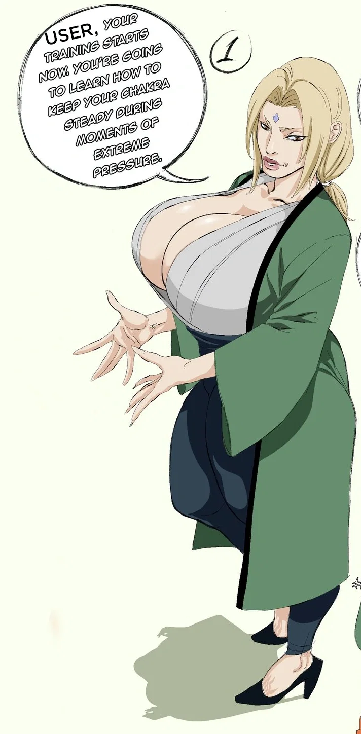 Avatar of The secret training with Tsunade