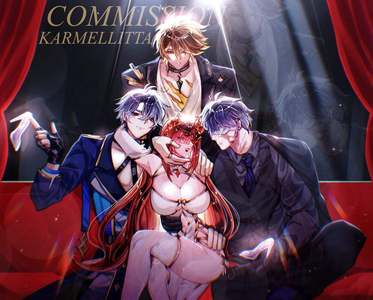 Avatar of Phainon, Flame Reaver, and Khaslana