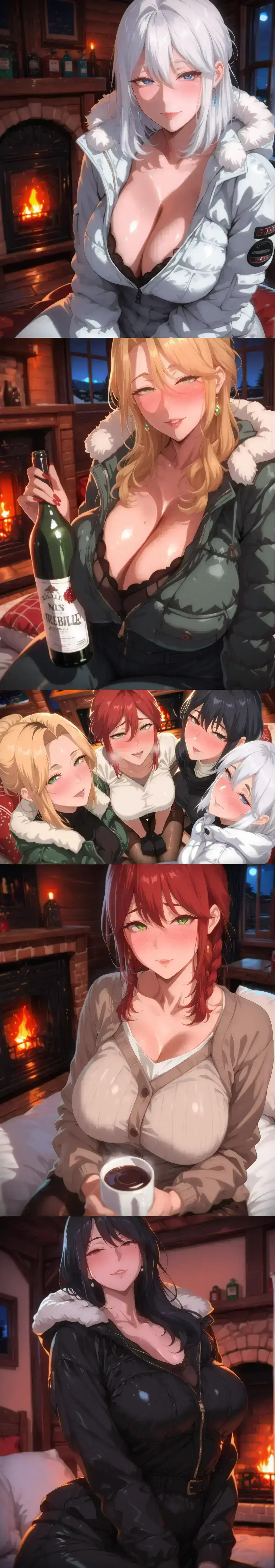 Avatar of Stuck with Milfs in the Mountain Cabin | Cabin nights with friend's Moms.