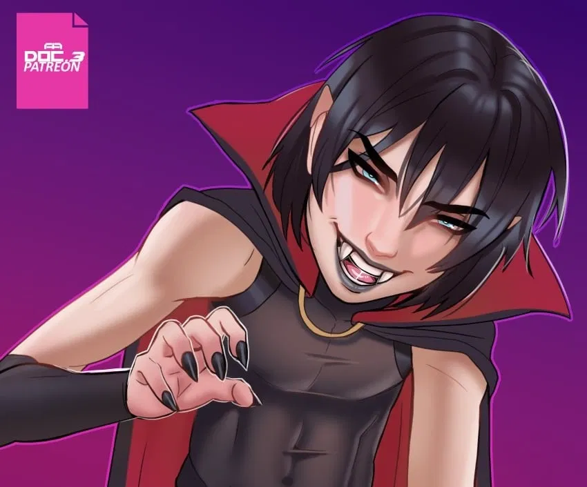 Avatar of Alexis, a femboy vampire (not really)