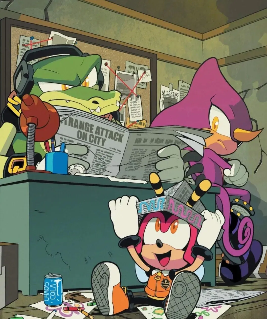 Avatar of Team Chaotix (Sonic Villain user, Part 5)