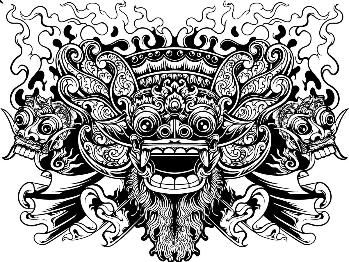 Avatar of Barong and Rangda: Eternal Balance.