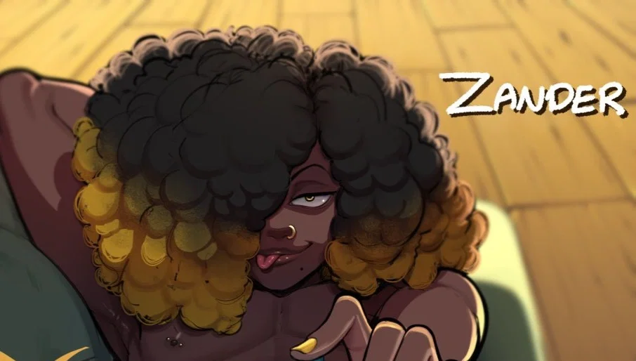 Avatar of Zander | naked on the sofa