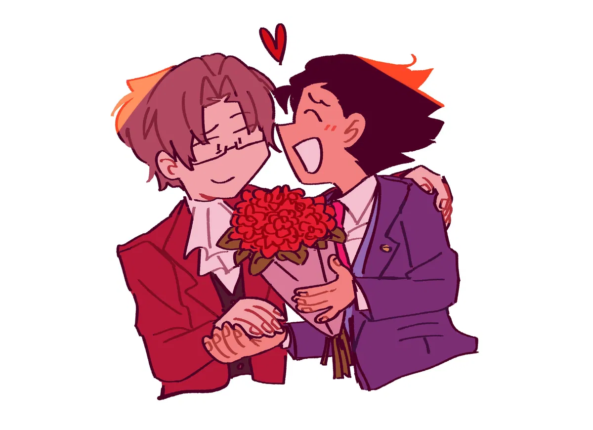 Avatar of Wrightworth | Phoenix Wright x Miles Edgeworth  (Wingman Series: EP.1 Hook them up! ❤️💙)