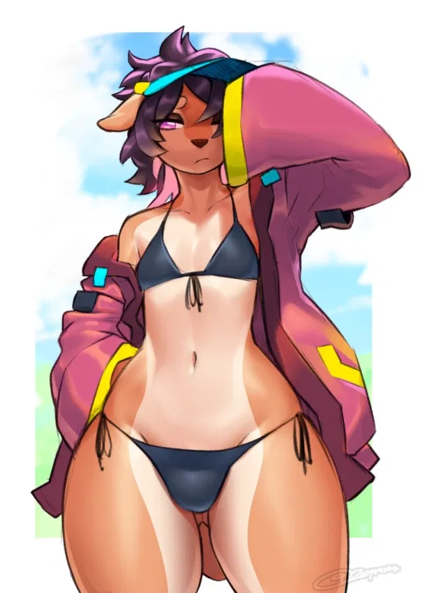 Avatar of James—A chill femboy at the beach
